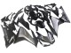 Rabatt Honda CBR500R Motorrad Verkleidung 2019-2021 - Silber Matt Schwarz