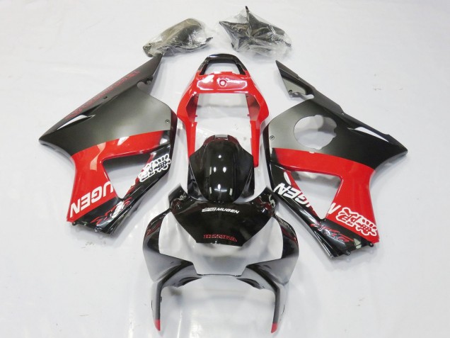 Rabatt Honda CBR900RR 954 Motorrad Verkleidung 2002-2003 - Grau Rot Glanzendes Schwarz Mugen