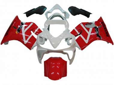 Rabatt Honda CBR600 F4i Motorrad Verkleidung 2001-2003 - Weiss Rot