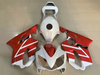 Rabatt Honda CBR600 F4i Motorrad Verkleidung 2001-2003 - Weiss Rot