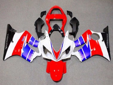 Rabatt Honda CBR600 F4i Motorrad Verkleidung 2001-2003 - Weiss Rot Blau Schwarz