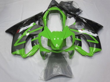 Rabatt Honda CBR600 F4i Motorrad Verkleidung 2004-2007 - Grun Grau Glanzendes Schwarz