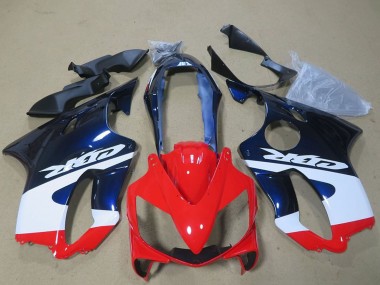 Rabatt Honda CBR600 F4i Motorrad Verkleidung 2004-2007 - Rot Weiss Blau