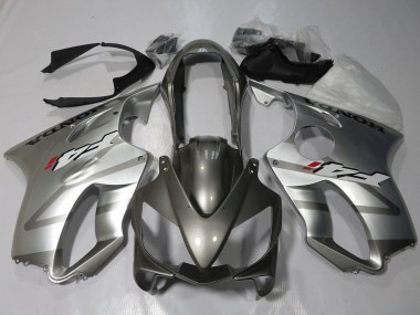 Rabatt Honda CBR600 F4i Motorrad Verkleidung 2004-2007 - Silber Grau