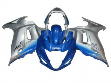 Rabatt Suzuki GSX650F Motorrad Verkleidung 2008-2013 - Blau Silber