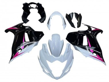 Rabatt Suzuki GSX650F Motorrad Verkleidung 2008-2013 - Weiss Schwarz Rosa