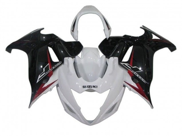 Rabatt Suzuki GSX650F Motorrad Verkleidung 2008-2013 - Weiss Schwarz Rot