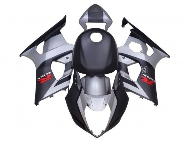 Rabatt Suzuki GSXR 1000 Motorrad Verkleidung 2003-2004 - Silber Grau Schwarz Rot