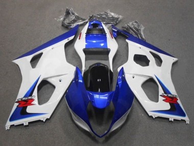 Rabatt Suzuki GSXR 1000 Motorrad Verkleidung 2003-2004 - Weiss Blau Schwarz Rot