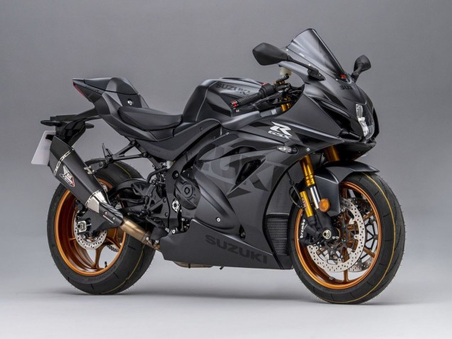 Rabatt Suzuki GSXR 1000 Motorrad Verkleidung 2005-2006 - Matt Schwarz Phantom