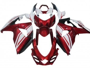 Rabatt Suzuki GSXR 1000 Motorrad Verkleidung 2009-2016 - Weiss Rot