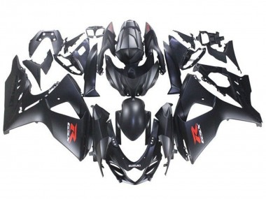 Rabatt Suzuki GSXR 1000 Motorrad Verkleidung 2009-2016 - Matt Schwarz Rot Weiss