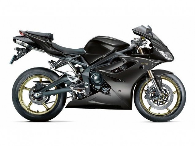 Rabatt Triumph Daytona 675 Triple Motorrad Verkleidung 2009-2012 - Matt Schwarz