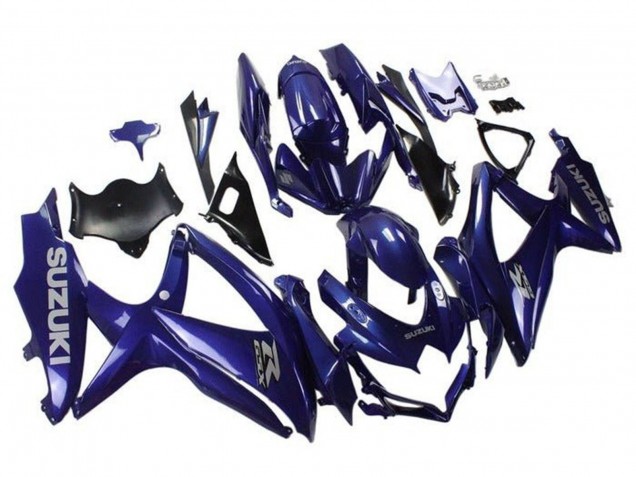 Rabatt Suzuki GSXR 600 / GSXR 750 Motorrad Verkleidung 2008-2010 - Lila Grau