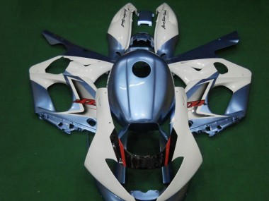 Rabatt Yamaha YZF600R Thundercat Motorrad Verkleidung 1996-2007 - Weiss Hellblau Rot