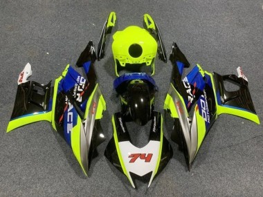 Rabatt Yamaha YZF R3/R25 Motorrad Verkleidung 2019-2021 - Neon Gelb Weiss Blau Schwarz 74