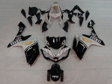 Rabatt Yamaha YZF 1000 R1 Motorrad Verkleidung 2007-2008 - Weiss Schwarz Orange Dolphin