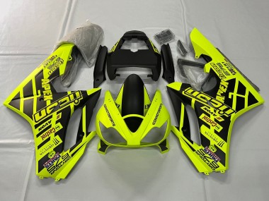 Rabatt Triumph Daytona 675 Triple Motorrad Verkleidung 2006-2008 - Gelb Matt Schwarz
