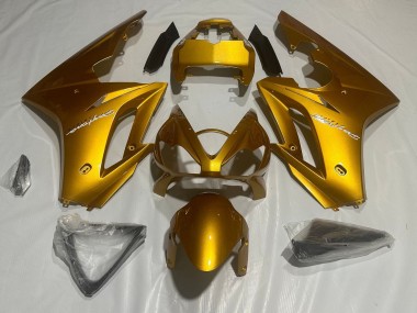 Rabatt Triumph Daytona 675 Triple Motorrad Verkleidung 2006-2008 - Metallisch Gold