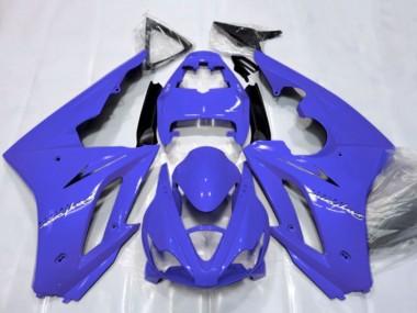 Rabatt Triumph Daytona 675 Triple Motorrad Verkleidung 2006-2008 - Blau Glanzendes Schwarz