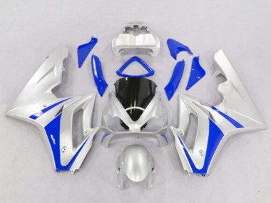 Rabatt Triumph Daytona 675 Triple Motorrad Verkleidung 2006-2008 - Silber Blau