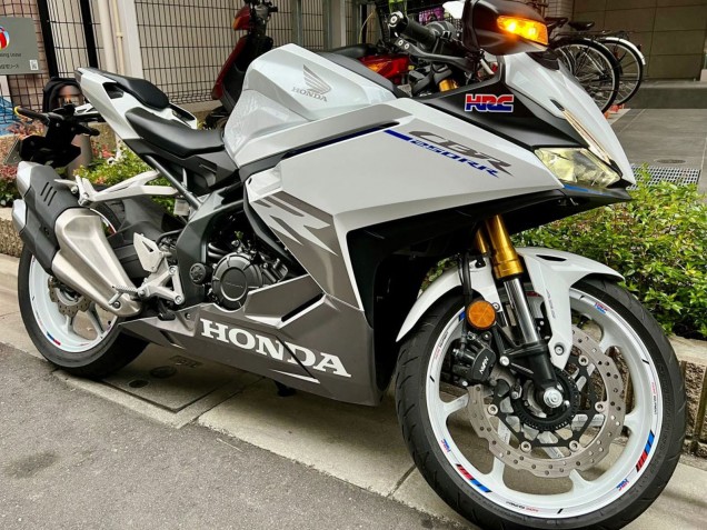 Rabatt Honda CBR250RR Motorrad Verkleidung 2023-2024 - Silber Grau