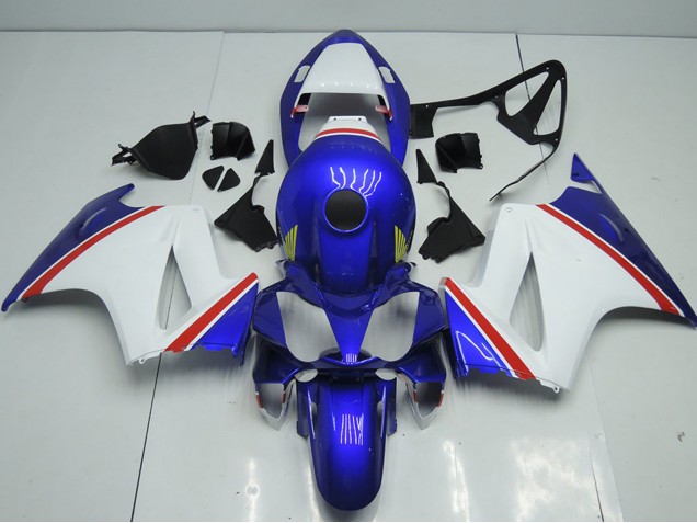 Rabatt Honda VFR 800 Motorrad Verkleidung 2002-2013 - Weiss Blau Rot