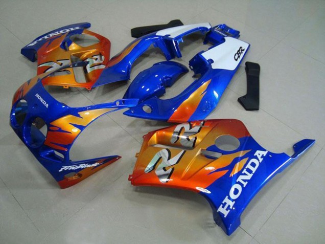Rabatt Honda CBR250RR MC19 Motorrad Verkleidung 1988-1989 - Weiss Blau Orange