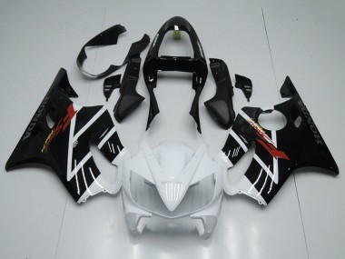Rabatt Honda CBR600 F4i Motorrad Verkleidung 2001-2003 - Weiss Glanzendes Schwarz F Sport