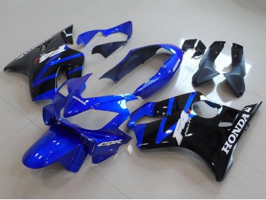 Rabatt Honda CBR600 F4i Motorrad Verkleidung 2004-2007 - Blau Glanzendes Schwarz