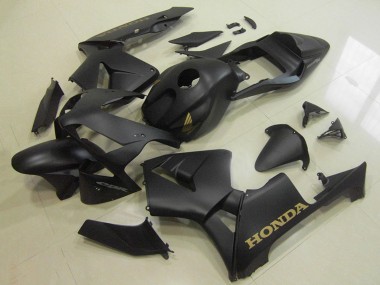 Rabatt Honda CBR600RR Motorrad Verkleidung 2003-2004 - Matt Schwarz Gold Aufkleber