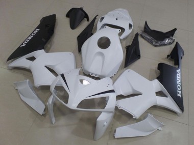 Rabatt Honda CBR600RR Motorrad Verkleidungen Kit 2005-2006 - Weiss Schwarz
