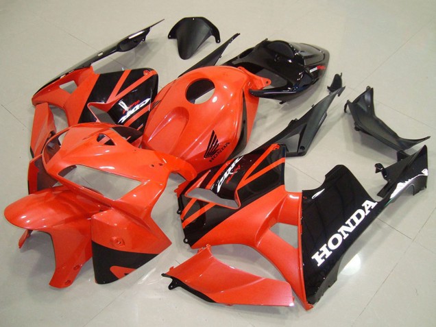 Rabatt Honda CBR600RR Motorrad Verkleidung 2005-2006 - Orange Schwarz
