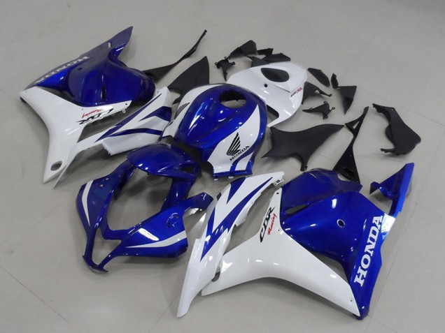 Rabatt Honda CBR600RR Motorrad Verkleidung 2009-2012 - Weiss Blau