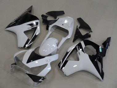 Rabatt Honda CBR900RR 954 Motorrad Verkleidung 2002-2003 - Weiss Glanzendes Schwarz