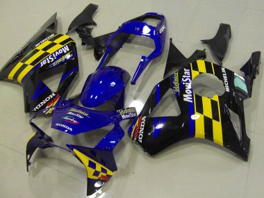 Rabatt Honda CBR900RR 954 Motorrad Verkleidung 2002-2003 - Blau MoviStar