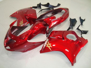 Rabatt Honda CBR1100XX Blackbird Abs Motorrad Verkleidungen 1996-2007 - Rot