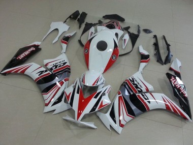 Rabatt Honda CBR1000RR Motorrad Verkleidung 2012-2016 - Weiss Rot Silber Schwarz One Heart