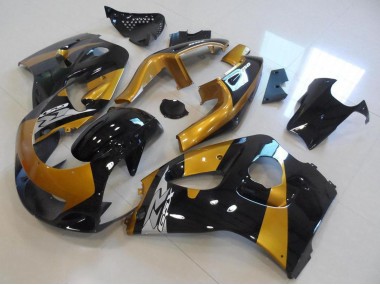 Rabatt Suzuki GSXR 600 Motorrad Verkleidung 1996-2000 - Gold Schwarz