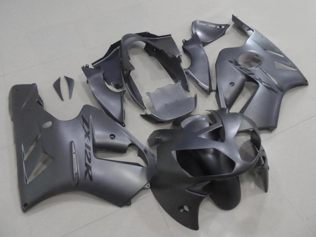 Rabatt Kawasaki ZX12R Motorrad Verkleidung 2002-2006 - Matt Schwarz