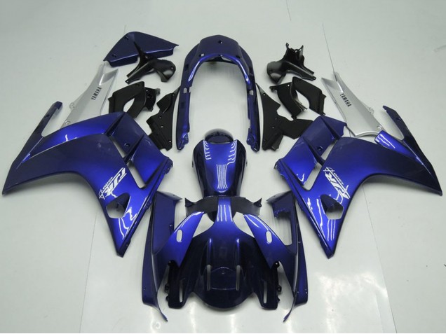 Rabatt Yamaha FJR1300 Motorrad Verkleidung 2001-2006 - Blau Silber