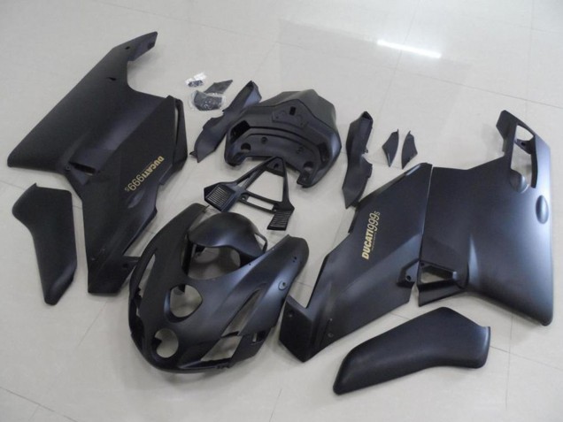 Rabatt Ducati 999 Motorrad Verkleidung 2003-2004 - Matt Schwarz