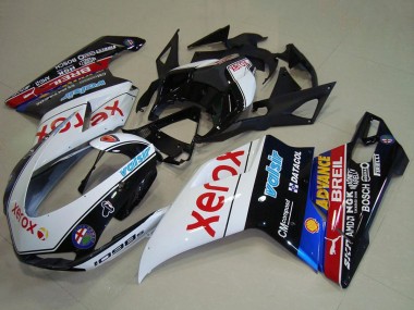 Rabatt Ducati 1098 Motorrad Verkleidung 2007-2014 - Weiss Blau Rot Glanzendes Schwarz Schwarz Xerox Valsir