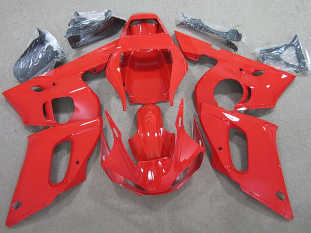 Rabatt Yamaha YZF R6 Motorrad Verkleidung 1998-2002 - Rot