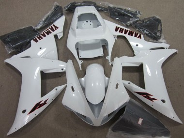 Rabatt Yamaha YZF R1 Motorrad Verkleidung 2002-2003 - Weiss