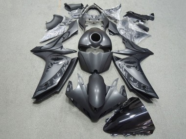 Rabatt Yamaha YZF R1 Motorrad Verkleidung 2007-2008 - Matt Schwarz