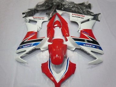 Rabatt Honda CBR500R Motorrad Verkleidung 2013-2015 - Weiss Rot Blau Glanzendes Schwarz HRC