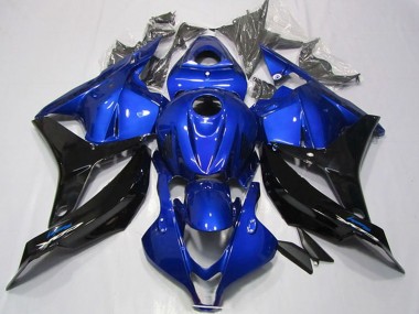 Rabatt Honda CBR600RR Motorrad Verkleidung 2009-2012 - Blau Glanzendes Schwarz