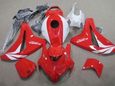 Rabatt Honda CBR1000RR Motorrad Verkleidung 2008-2011 - Weiss Rot Fireblade