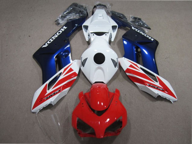 Rabatt Honda CBR1000RR Motorrad Verkleidung Kit 2004-2005 - Weiss Rot Blau